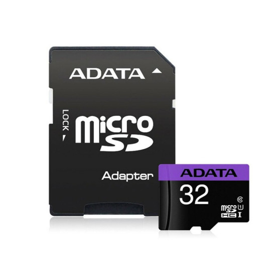 AData AUSDH32GUICL10A Micro SD 32GB + SD adapter memorijska kartica