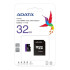 AData AUSDH32GUICL10A Micro SD 32GB + SD adapter memorijska kartica