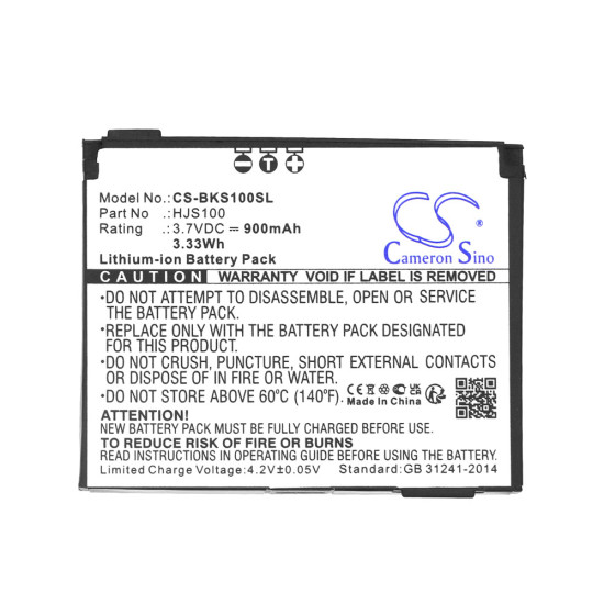 Cameron Sino CS-BKS100SL 3.7V 900mAh Li-ion baterija za GPS navigaciju Becker HJS 100 Map Pilot, 338937010208