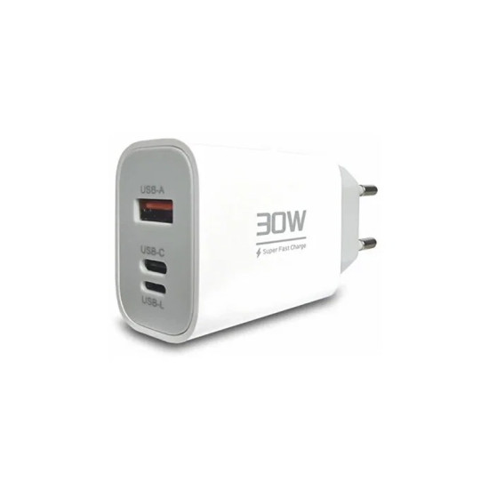 Bavitel KeKe-PD004 30W Usb A/Type C/IOS + kabl Type C/Lightning belI punjač