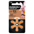 Duracell 13/PR48 1.45V 1/6 baterija za slušni aparat