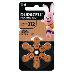 Duracell 312/PR41 1.45V 1/6 baterija za slušni aparat