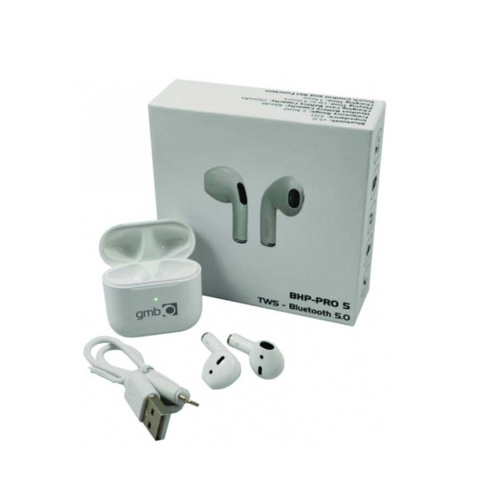 Gembird BHP-PRO 5 32ohm, 40/250mAh, touch control and Siri (719) bluetooth V5.0 slušalice