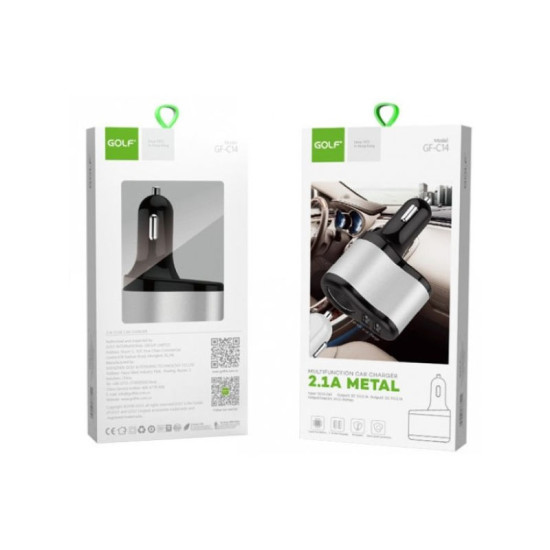 Golf GF-C14 2USB + utičnica auto punjač