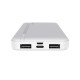 HAVIT PB89 10000Mah 18.5W power bank Li-ion externa baterija (beli)