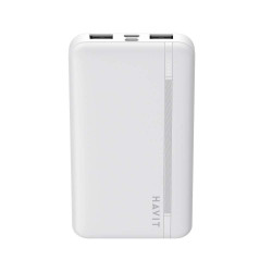 HAVIT PB89 10000Mah 18.5W power bank Li-ion externa baterija (beli)