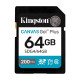 Kingston SDG4 64GB SD Card 64GB, Canvas Go! Plus memorijska kartica