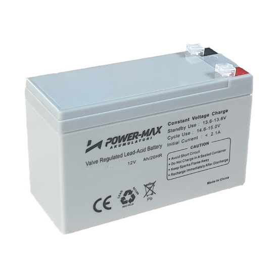 Power-Max PM9-12 T2 12V 9Ah VRLA olovni akumulator