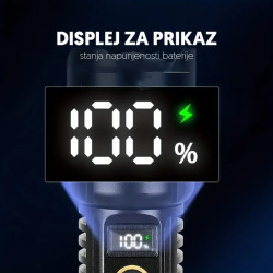 Prosto PL1143D WHITE LASER LED ručna LED baterijska lampa