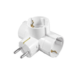 Prosto TPF26C/WH-P strujni razdelnik sa 3 utičnice