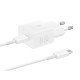 Samsung 25w Type-C + kabl Type-C ( EP-T2510 ) beli brzi punjač