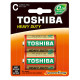 Toshiba HEAVY DUTY R14 1/2 1.5V baterija