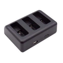 Cameron Sino DF-GDB501DH Li-ion USB punjač za GoPro baterije sa tri mesta za punjenje