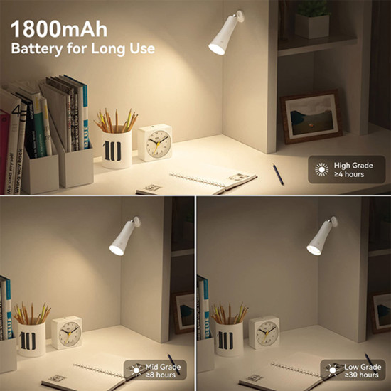 Xled CLICK 3W Multifunkcionalna magnet lampa,4u1,300 lum,4000K,3 nivoa osvetljenja,USB punjenje