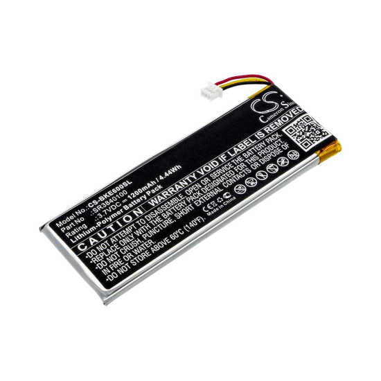 Cameron Sino CS-BKE600SL 3.7V 1200mAh Li-Polymer baterija za GPS navigaciju Becker Active 6 SR3840100