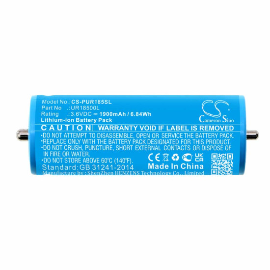 Cameron Sino CS-PUR185SL 3.6V 1900mAh Li-ion baterija za aparat za brijanje, epilator Braun
