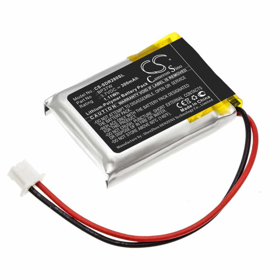 Cameron Sino CS-SDR280SL 3.7V 300mAh Li-Polymer baterija za ogrlicu za psa Dogtra BP37W