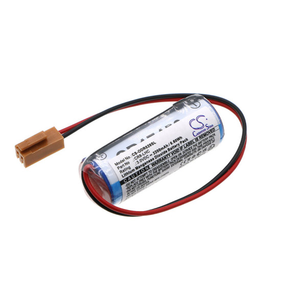 Cameron Sino CS-ODR029SL 3V 2200mAh Li-MnO2 litijumska baterija za Fanuc 180is-WB, Onsrud DR029