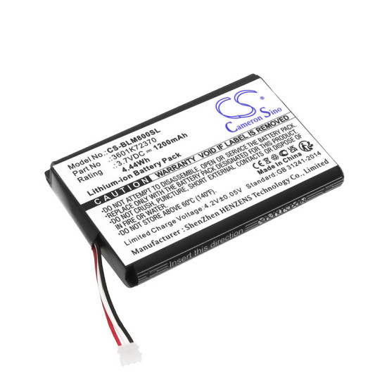 Cameron Sino CS-BLM800SL 3.7V 1200mAh Li-ion punjiva baterija za Bosch GLM80, GLM 100, 2 609 169 034
