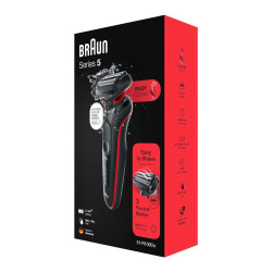 Braun 51-R1200s crveni električni brijač