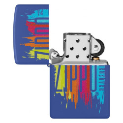Zippo 48138 Classic Royal Blue Matte Color Image upaljač