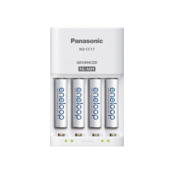 Panasonic eneloop K-KJ17MCD40E BQ-CC17 + 4 AA 2000mAh (7h) punjač baterija