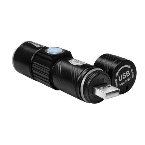 Prosto PL8362 Cree XP-E LED 3W Zoom, punjiva baterijska lampa