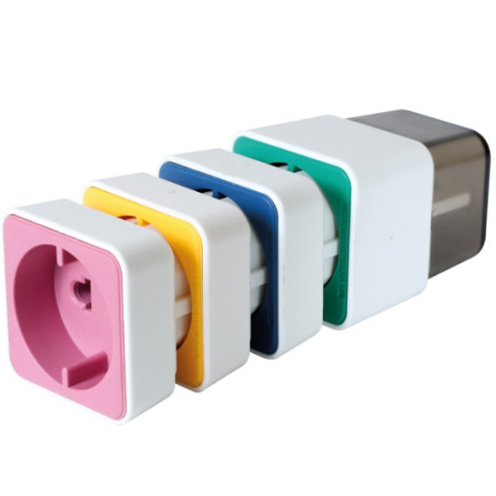 Somogyi Elektronic AC04/4 uzemljeni adapter priključci za putovanja