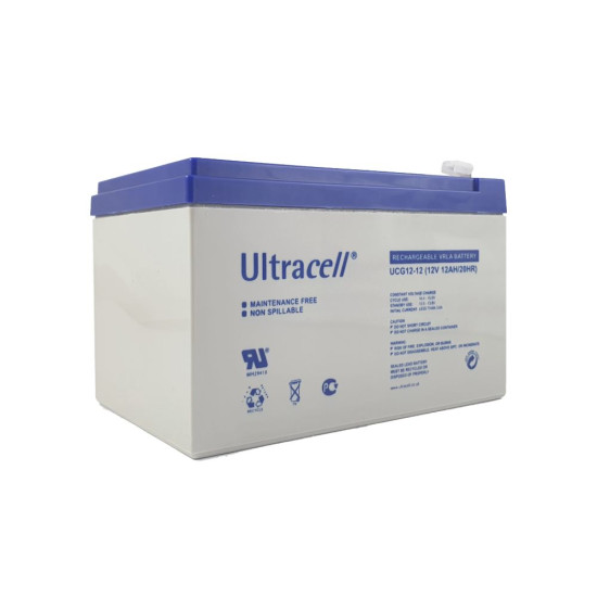 Ultracell UCG12-12 F1 12V 12Ah VRLA stacionarni akumulator