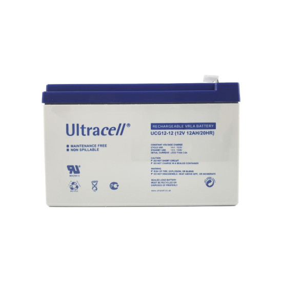Ultracell UCG12-12 F1 12V 12Ah VRLA stacionarni akumulator