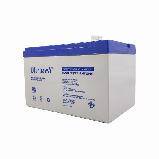 Ultracell UCG12-12 F1 12V 12Ah VRLA stacionarni akumulator