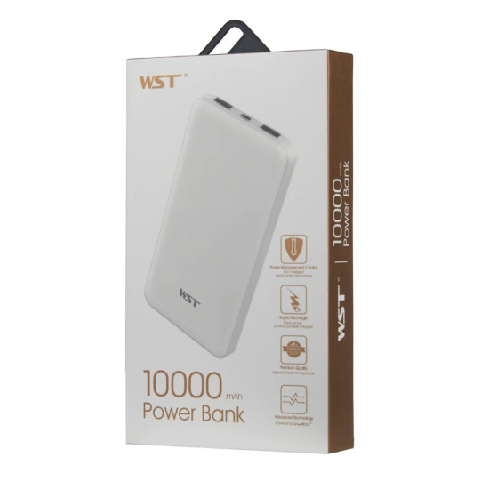 WST AB847 10000 MAh FAST CHARGE power bank Li-ion eksterna baterija