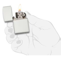 Zippo 214 Regular White Matte upaljač