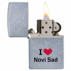 Zippo 207-006448 I LOVE NOVI SAD upaljač